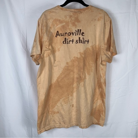 Gecko Shirt Oversized Tie dye Neutrals Crewneck Pullover Short Sleeve T-Shirt - Picture 5 of 6